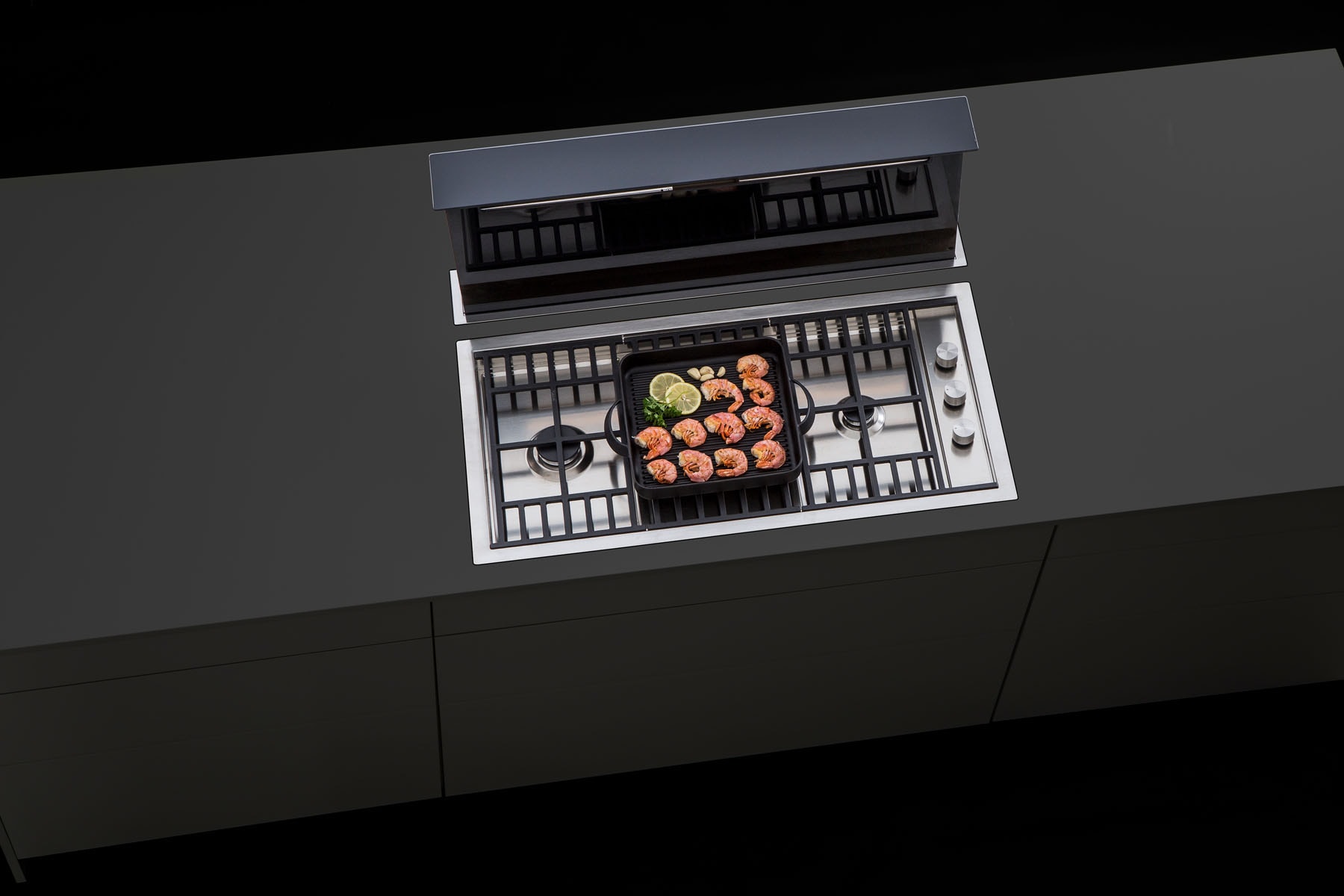 Dunstabzug MoveUp - Tischabzug